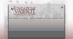 Desktop Screenshot of fondazionevajenti.com